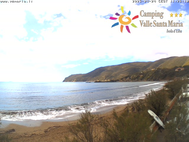 Elba Webcam: Spiaggia di Lacona - Capoliveri 